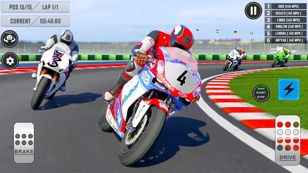 3D Bike Racing Games Offline [МОД Меню] APK Android Screenshot 1