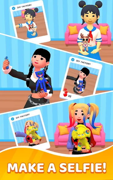 DIY Factory : Garten Monsters (ДИУАЙ Фактори) [МОД Меню] APK Android Screenshot 4