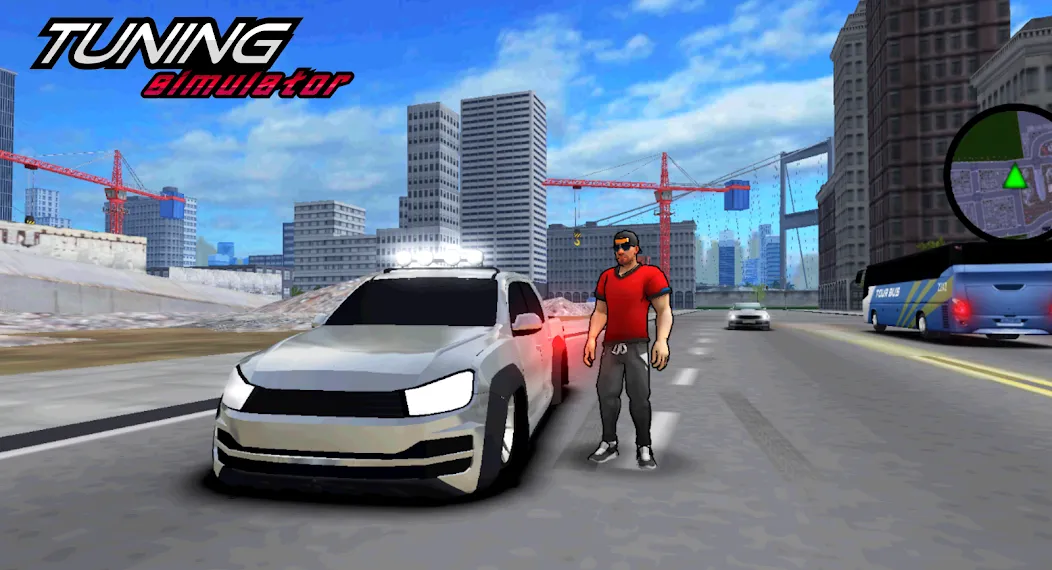 Tuning Simulator (Тюнинг Симулятор) [МОД Бесконечные монеты] APK Android Screenshot 2