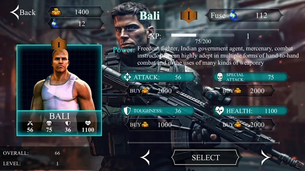 V Commando shooting [МОД Все открыто] APK Android Screenshot 2