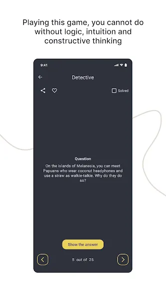 Kit - Yes or no puzzles (Кит) [МОД Mega Pack] APK Android Screenshot 3