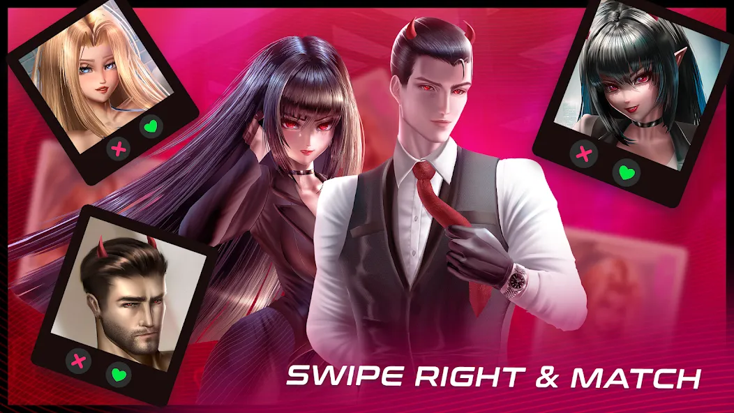 LoveNest - Anime Character Sim (ЛавНест) [МОД Mega Pack] APK Android Screenshot 1