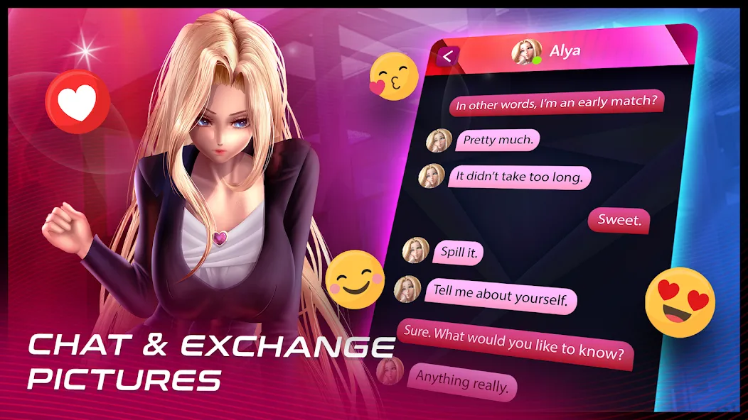 LoveNest - Anime Character Sim (ЛавНест) [МОД Mega Pack] APK Android Screenshot 3