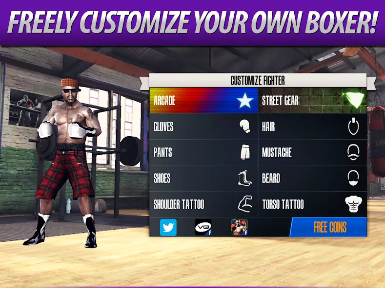Real Boxing – Fighting Game (Реал Боксинг) [МОД Много денег] APK Android Screenshot 4