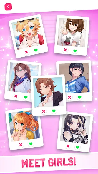 Eroblast: Waifu Dating Sim (Эробласт) [МОД Unlocked] APK Android Screenshot 5