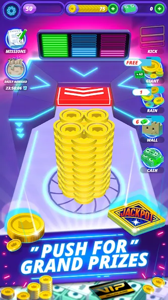 Coin Pusher - Vegas Dozer (Койн Пушер) [МОД Unlocked] APK Android Screenshot 1
