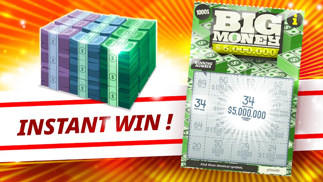 Lottery Scratchers - Winners [МОД Mega Pack] APK Android Screenshot 2
