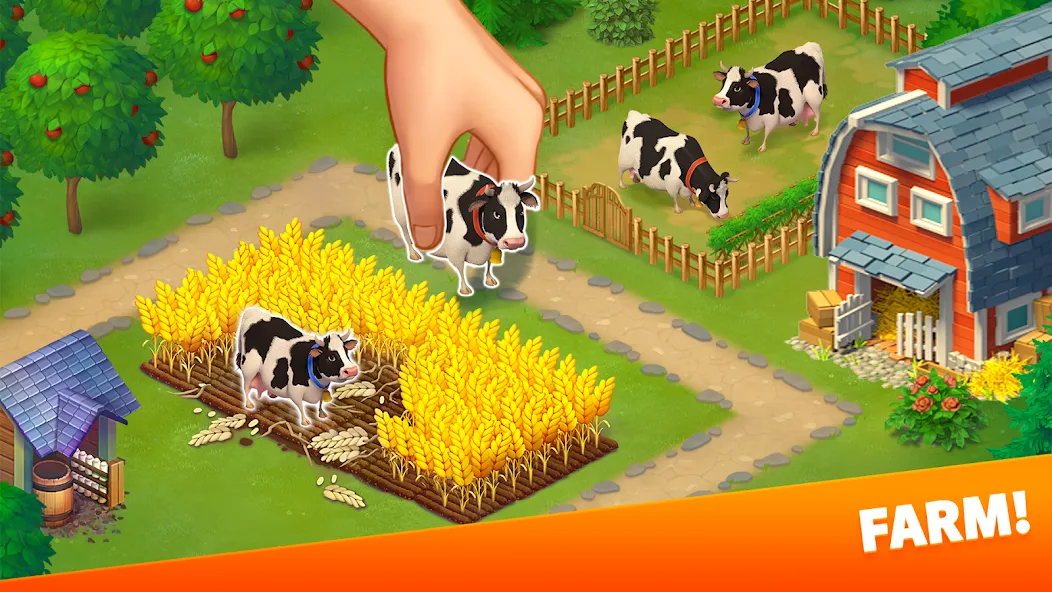 Klondike Adventures: Farm Game [МОД Бесконечные монеты] APK Android Screenshot 4