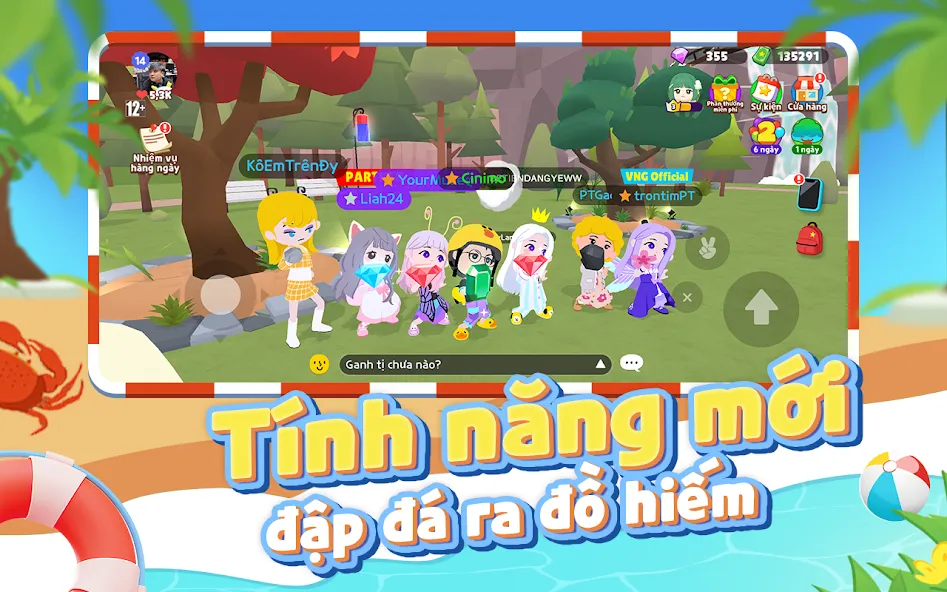 Play Together VNG (Плей Тугезер ВНГ) [МОД Premium] APK Android Screenshot 2
