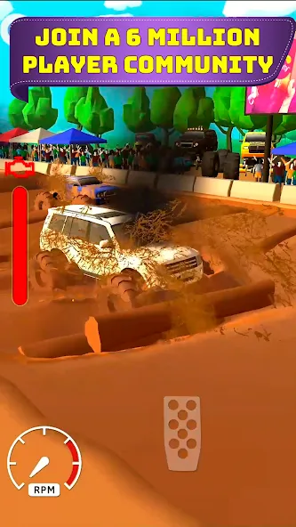 Mud Racing: 4х4 Off-Road (Мад Рейсинг) [МОД Все открыто] APK Android Screenshot 3