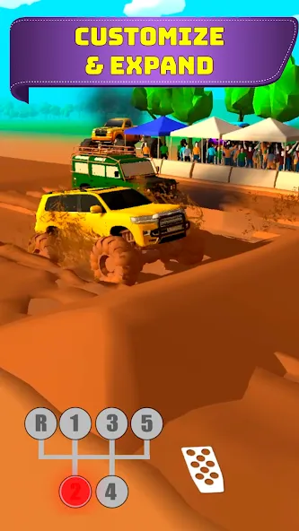 Mud Racing: 4х4 Off-Road (Мад Рейсинг) [МОД Все открыто] APK Android Screenshot 5