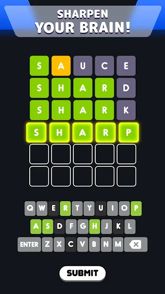 Wordle! [МОД Mega Pack] APK Android Screenshot 3