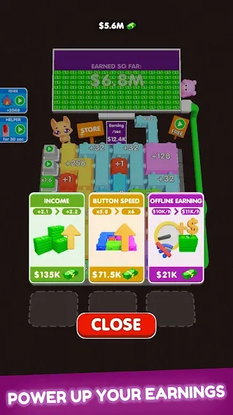 Button Fever (Баттон Фивер) [МОД Меню] APK Android Screenshot 3