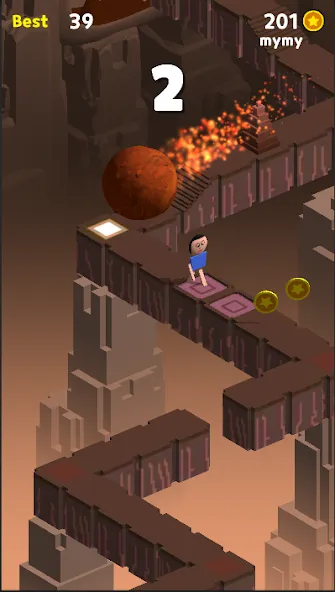 Zigzag Valley,Endless game [МОД Все открыто] APK Android Screenshot 2