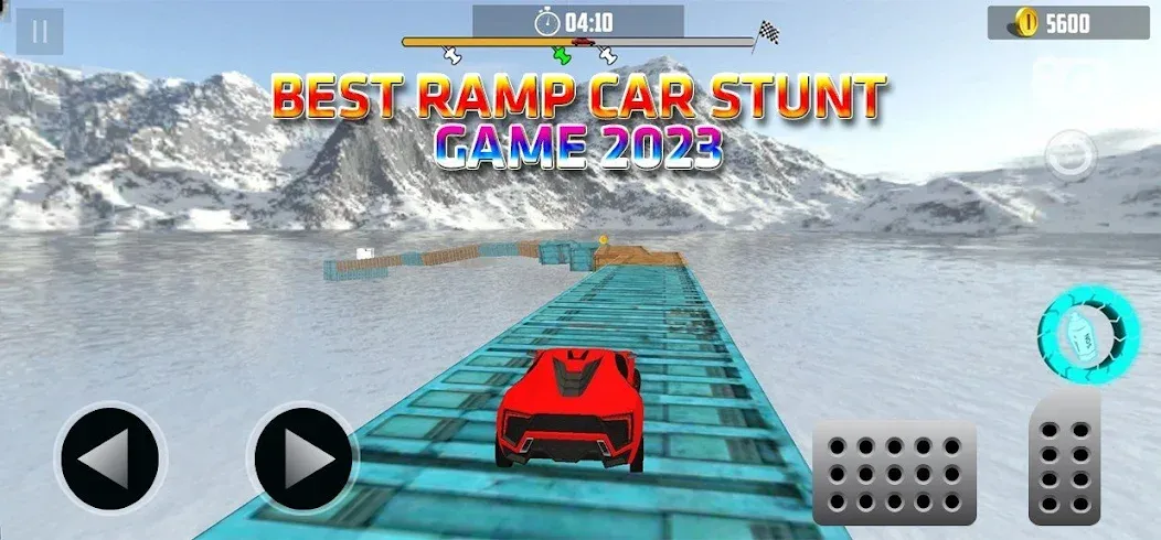 Ramp Car Stunt Challenge (Рамп Кар Стант Челлендж) [МОД Меню] APK Android Screenshot 1