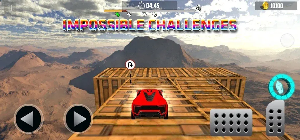 Ramp Car Stunt Challenge (Рамп Кар Стант Челлендж) [МОД Меню] APK Android Screenshot 2