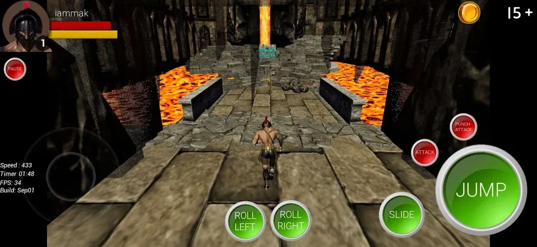 Vulcan Runner (Вулкан Раннер) [МОД Mega Pack] APK Android Screenshot 1