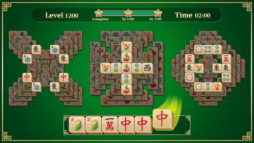 Mahjong Solitaire: 3 Tiles (Маджонг Классик) [МОД Mega Pack] APK Android Screenshot 1