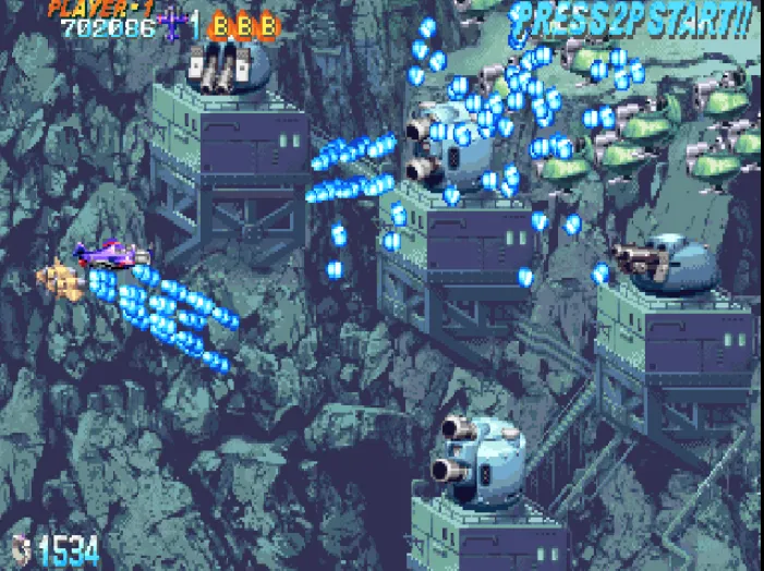 Progear- Airplane Shooter (Прогиа) [МОД Бесконечные монеты] APK Android Screenshot 3