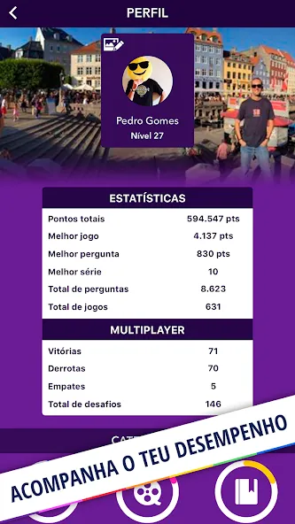 Quizit - Trivia Português (Квизит) [МОД Mega Pack] APK Android Screenshot 5