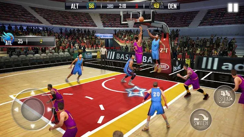 Fanatical Basketball [МОД Много денег] APK Android Screenshot 4