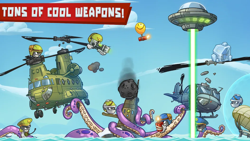 Warlings 2: Total Armageddon (Варлингс 2) [МОД Premium] APK Android Screenshot 3