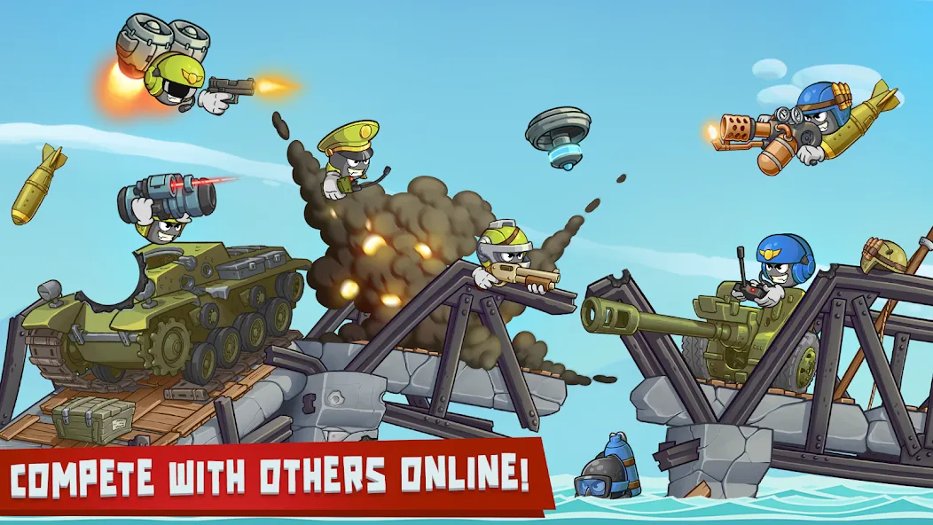Warlings 2: Total Armageddon (Варлингс 2) [МОД Premium] APK Android Screenshot 5