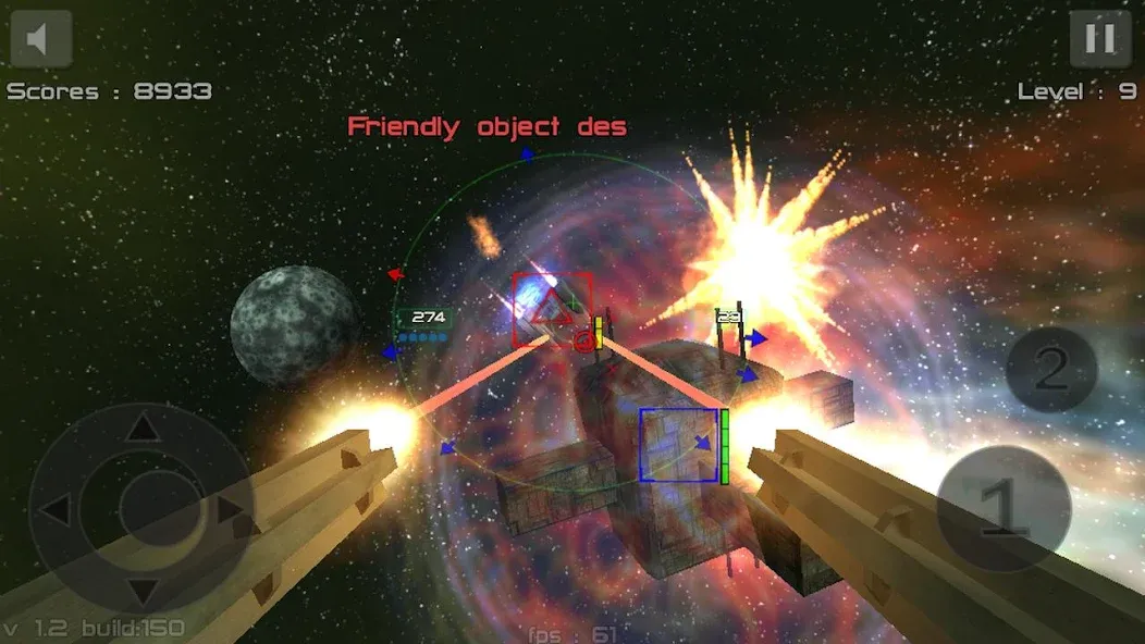 Gunner : Space Defender (Lite) (Ганнер Фриспейс Дефендер Лайт) [МОД Unlocked] APK Android Screenshot 3