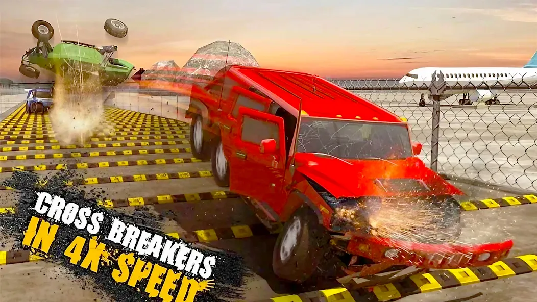 Car Crash Speed Bump Car Games [МОД Меню] APK Android Screenshot 3