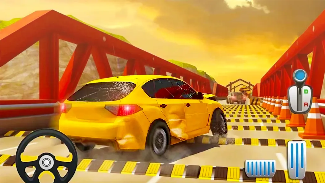 Car Crash Speed Bump Car Games [МОД Меню] APK Android Screenshot 4