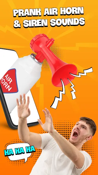 Prank Sounds Haircut, Air Horn [МОД Unlocked] APK Android Screenshot 1