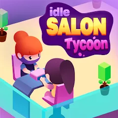 Idle Beauty Salon Tycoon (Айдл Бьюти Салон Тайкун) [МОД Mega Pack] APK Android