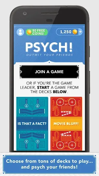 Psych! Outwit your friends [МОД Unlocked] APK Android Screenshot 3