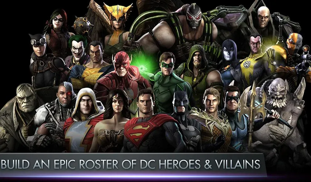 Injustice: Gods Among Us (Инжастис) [МОД Все открыто] APK Android Screenshot 1