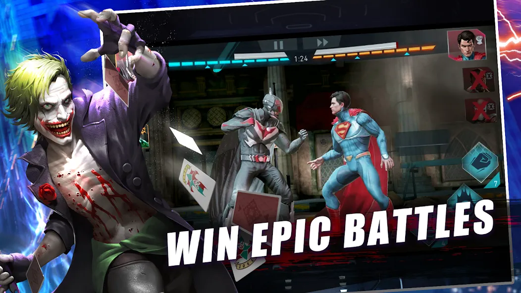 Injustice 2 (Инджастис 2) [МОД Бесконечные монеты] APK Android Screenshot 4