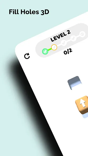 Fill Holes 3D (Фил Хоулс 3Д) [МОД Все открыто] APK Android Screenshot 1