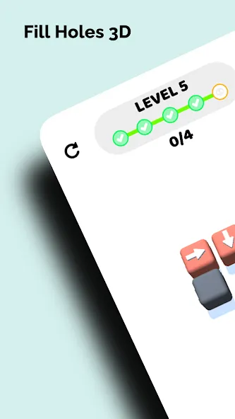 Fill Holes 3D (Фил Хоулс 3Д) [МОД Все открыто] APK Android Screenshot 5