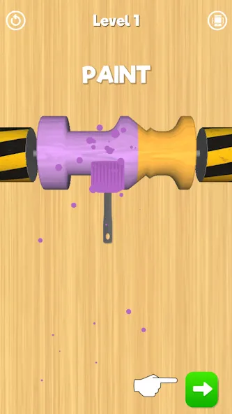Lathe 3D: Wood Carving Offline (Токарный станок 3D) [МОД Unlocked] APK Android Screenshot 3