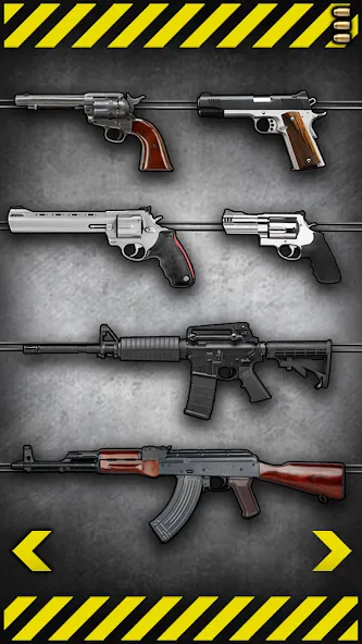 Fire Weapons Simulator [МОД Mega Pack] APK Android Screenshot 1