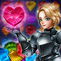 Jewels of Kingdom Knights (Джуэлз оф Кингдом Найтс) [МОД Бесконечные монеты] APK Android
