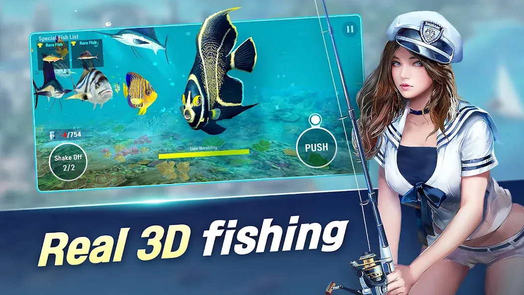 World Fishing Championship (Чемпионат мира по рыбной ловле) [МОД Все открыто] APK Android Screenshot 4