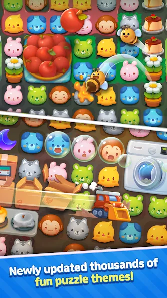 Anipang Match (Анипанг Матч) [МОД Premium] APK Android Screenshot 3