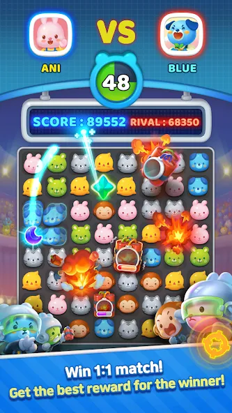 Anipang Match (Анипанг Матч) [МОД Premium] APK Android Screenshot 5