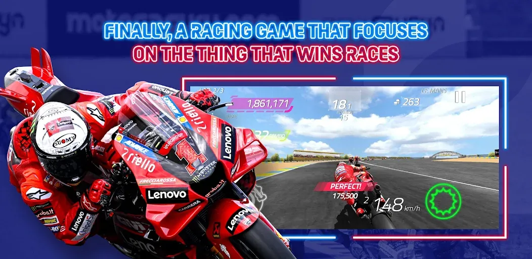MotoGP Racing '23 [МОД Unlocked] APK Android Screenshot 1
