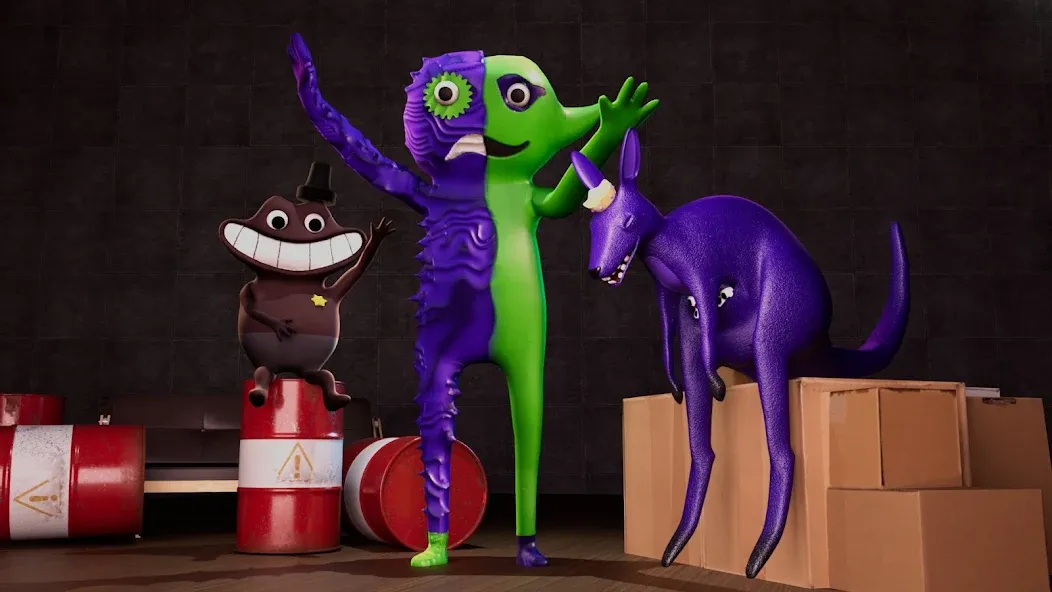 Green Monster Life Challenge 4 (Грин Монстер Лайф Челлендж 4) [МОД Premium] APK Android Screenshot 1