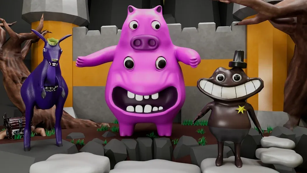 Green Monster Life Challenge 4 (Грин Монстер Лайф Челлендж 4) [МОД Premium] APK Android Screenshot 2