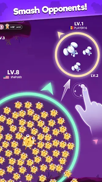 Fish Go.io - Be the fish king [МОД Меню] APK Android Screenshot 5