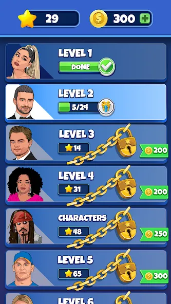 Who is it? Celeb Quiz Trivia [МОД Бесконечные монеты] APK Android Screenshot 2