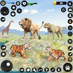 Tiger Simulator Animal Games (Тигровый симулятор  игры с животными) [МОД Все открыто] APK Android