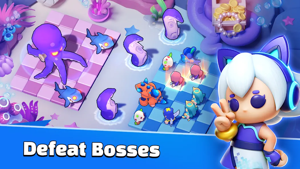 Merge War: Super Legion Master (Мердж Вар) [МОД Меню] APK Android Screenshot 3